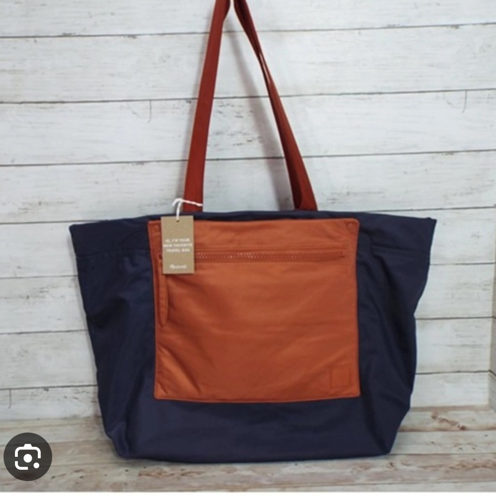Madewell laptop sleeve tote